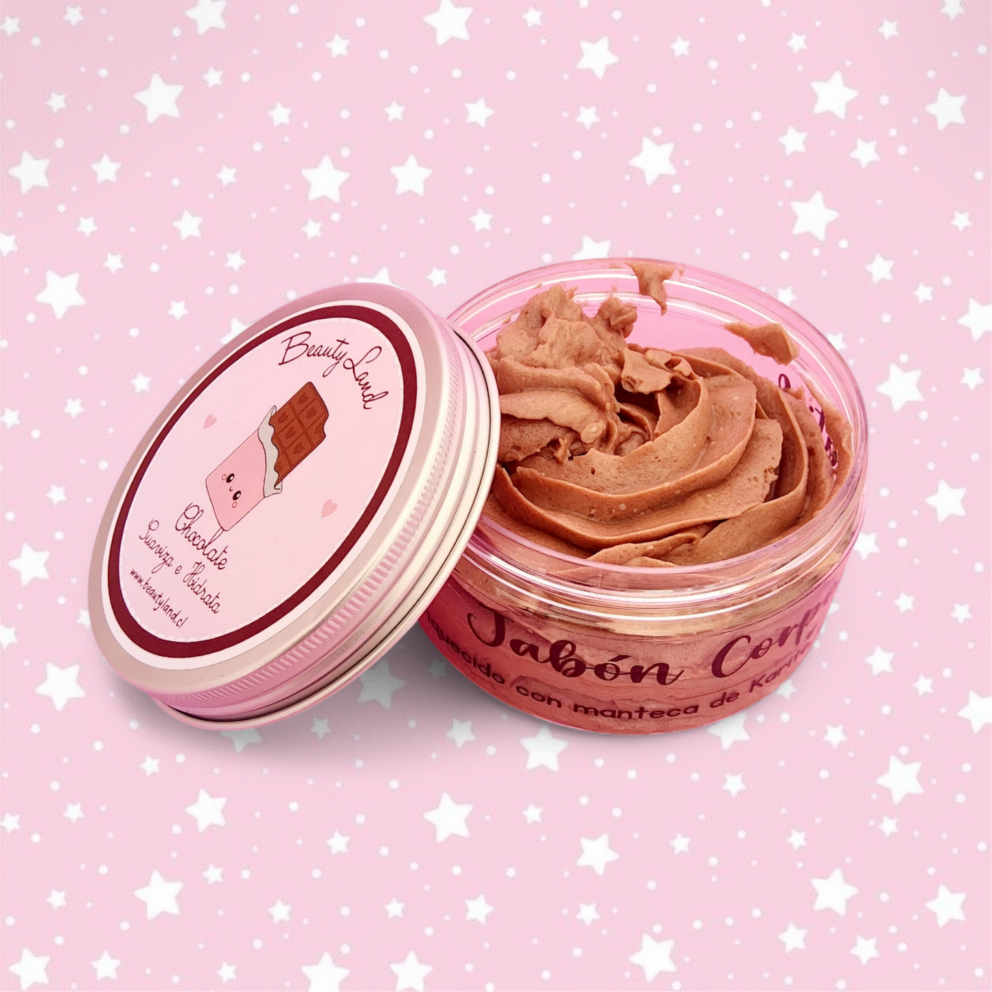 Jabón Batido Corporal Aroma Chocolate 200g
